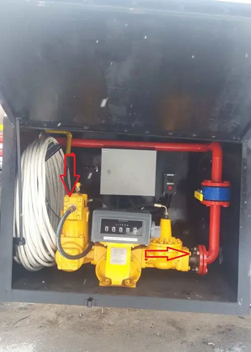 Yanacaq / LPG məhsullarının axınını ölçmək